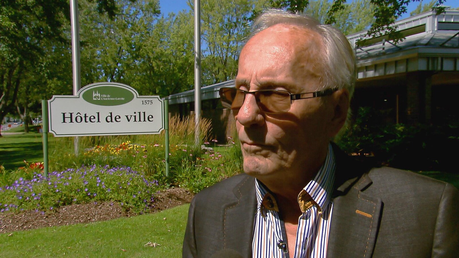 Émile Loraner, maire de L'Ancienne-Lorette