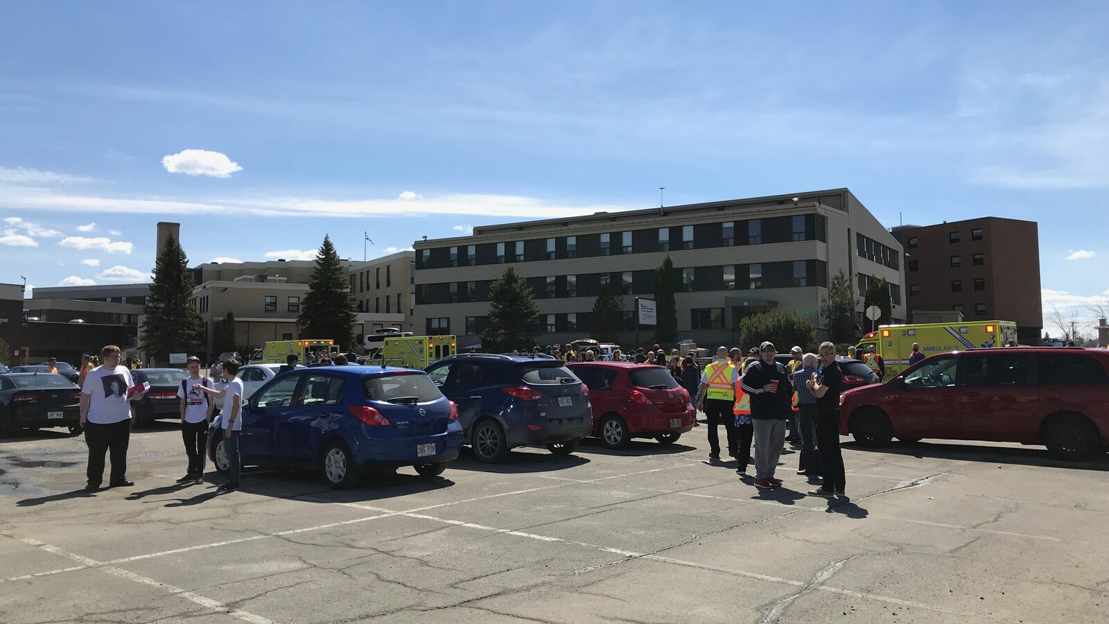 Le campus de RouynNoranda du Cégep de l'AbitibiTémiscamingue évacué