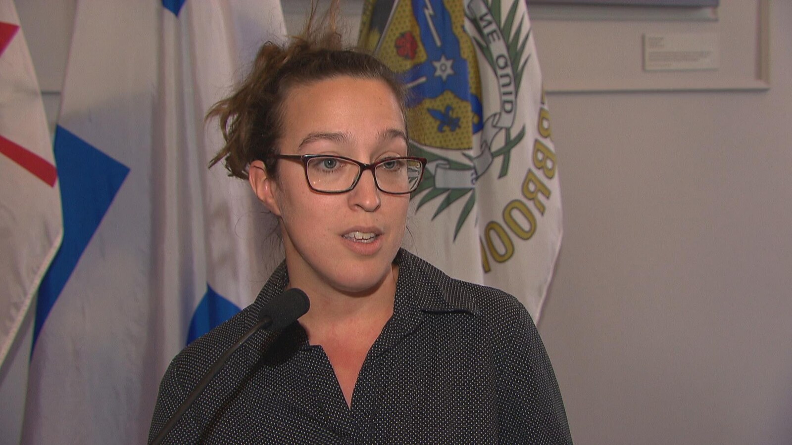 Évelyne Beaudin, conseillère municipale pour Sherbrooke Citoyen.