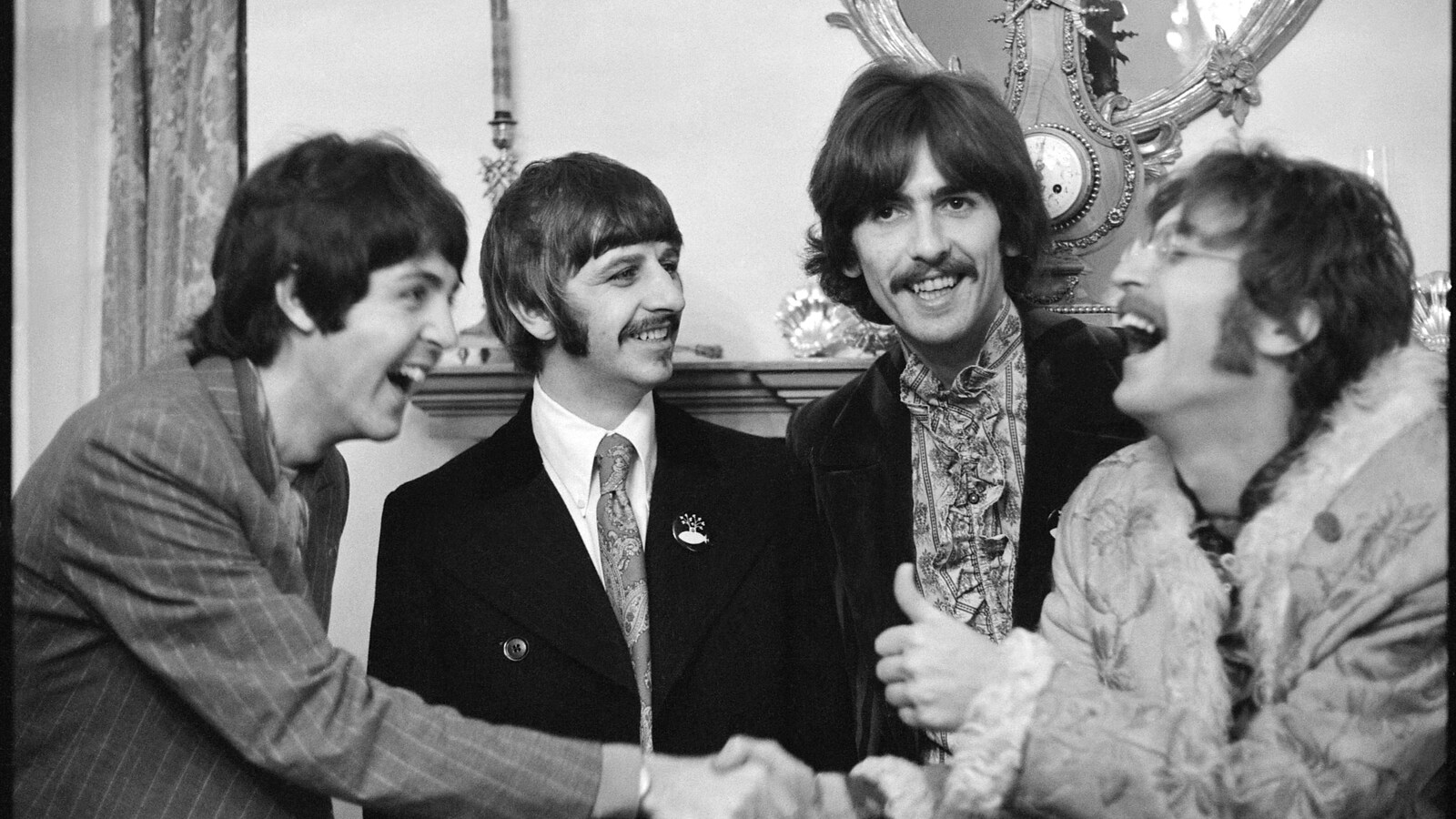 « Les Beatles chez Brian Epstein », photographie de Linda McCartney