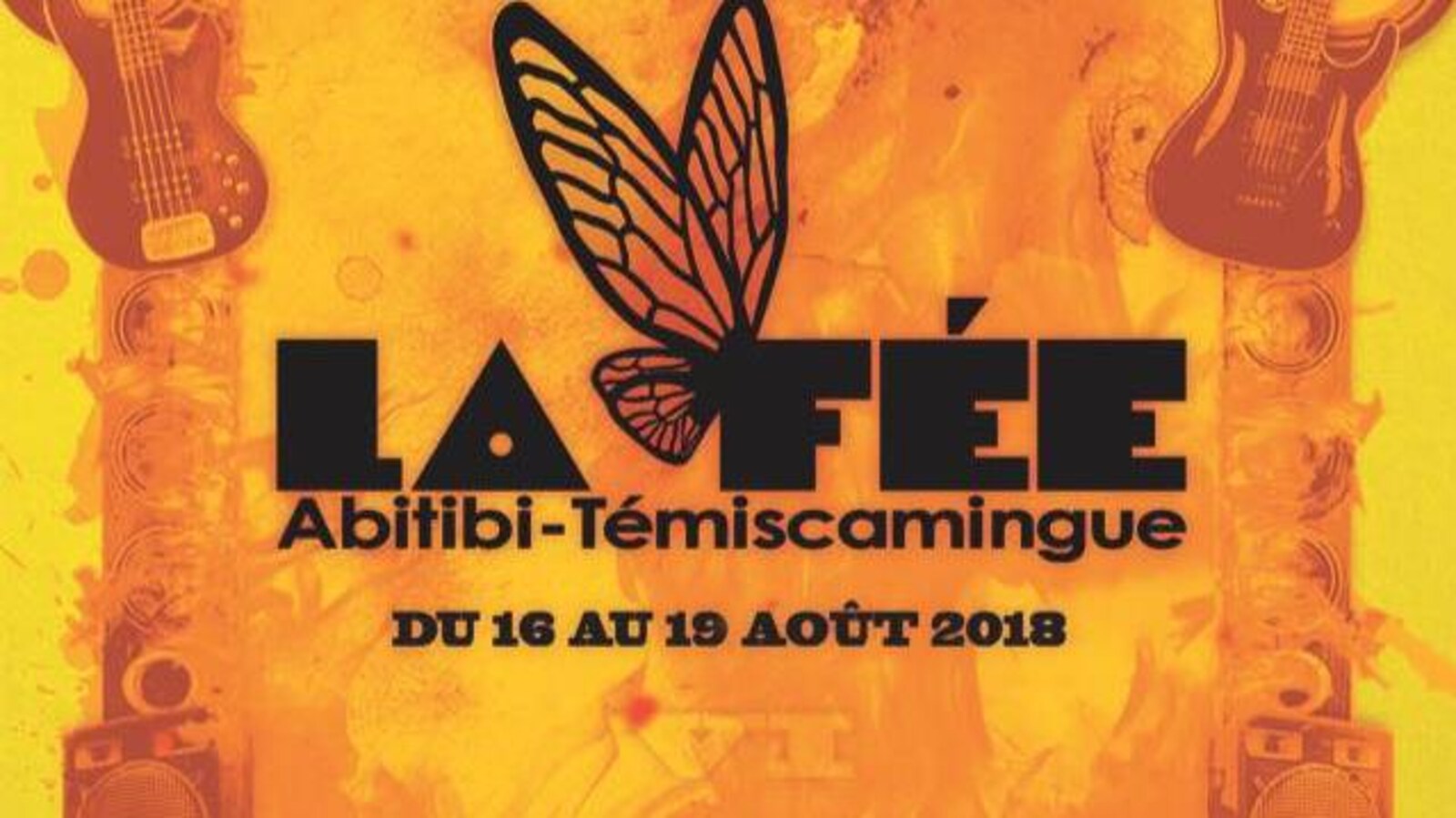 Affiche de la 6e édition de la FÉE de l'Abitibi-Témiscamingue