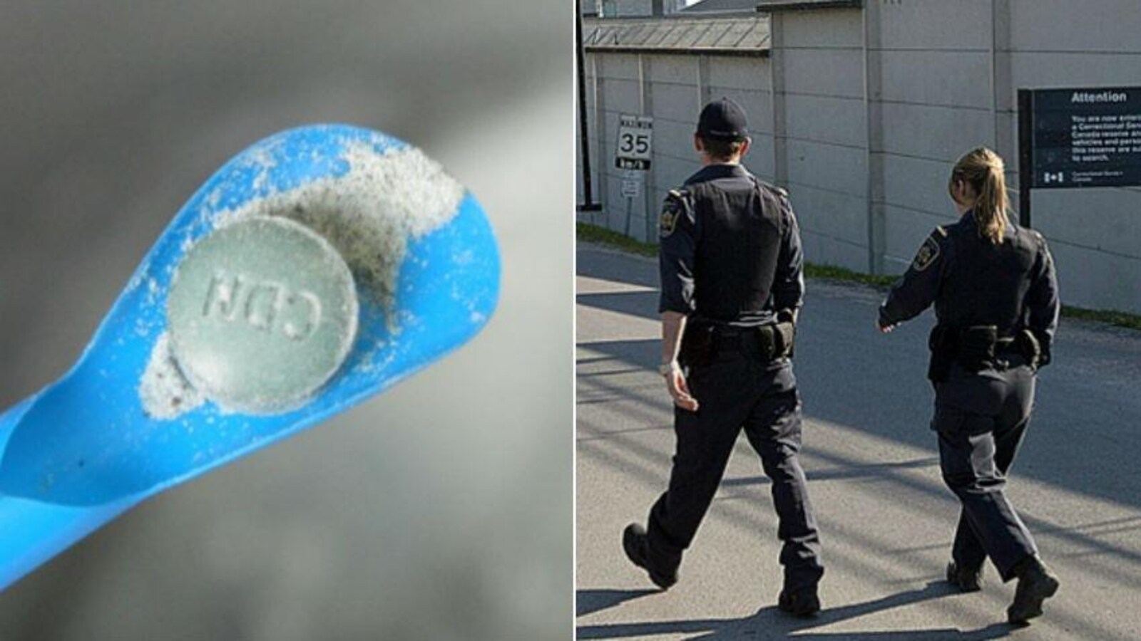 Du fentanyl, des gardiens de prison.