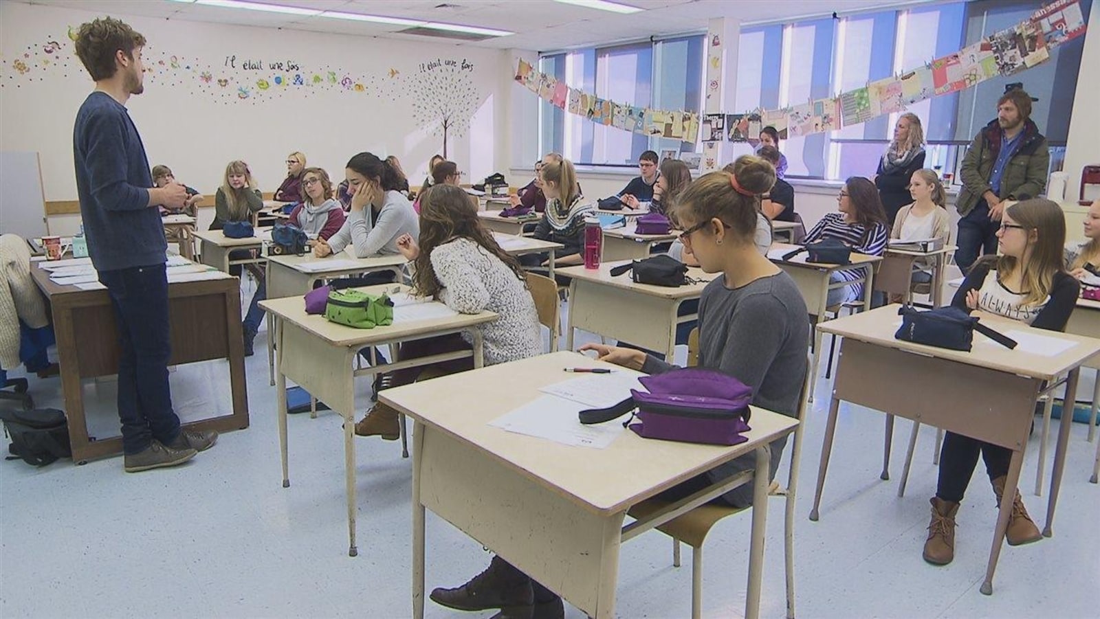 Le projet Nos forêts chantées à l'école Jean-du-Nord de Sept-Îles