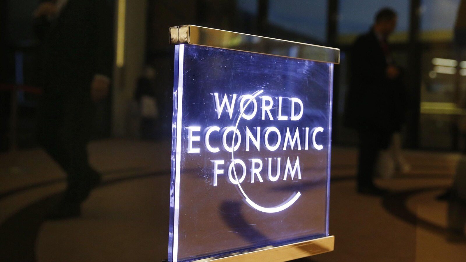Le logo du Forum économique de Davos