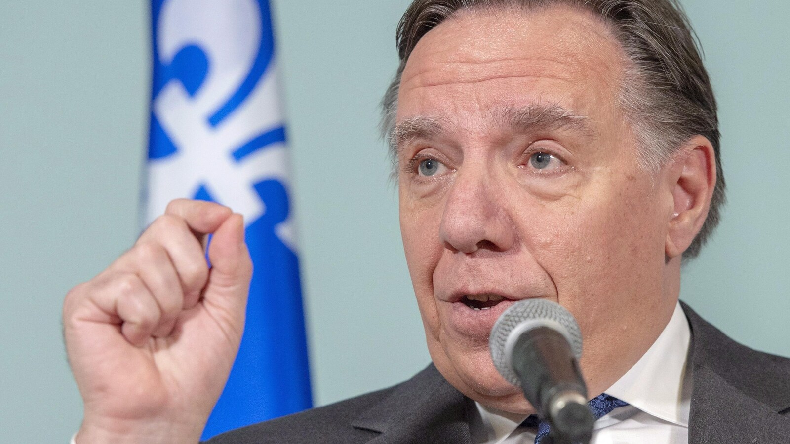 Le premier ministre François Legault.