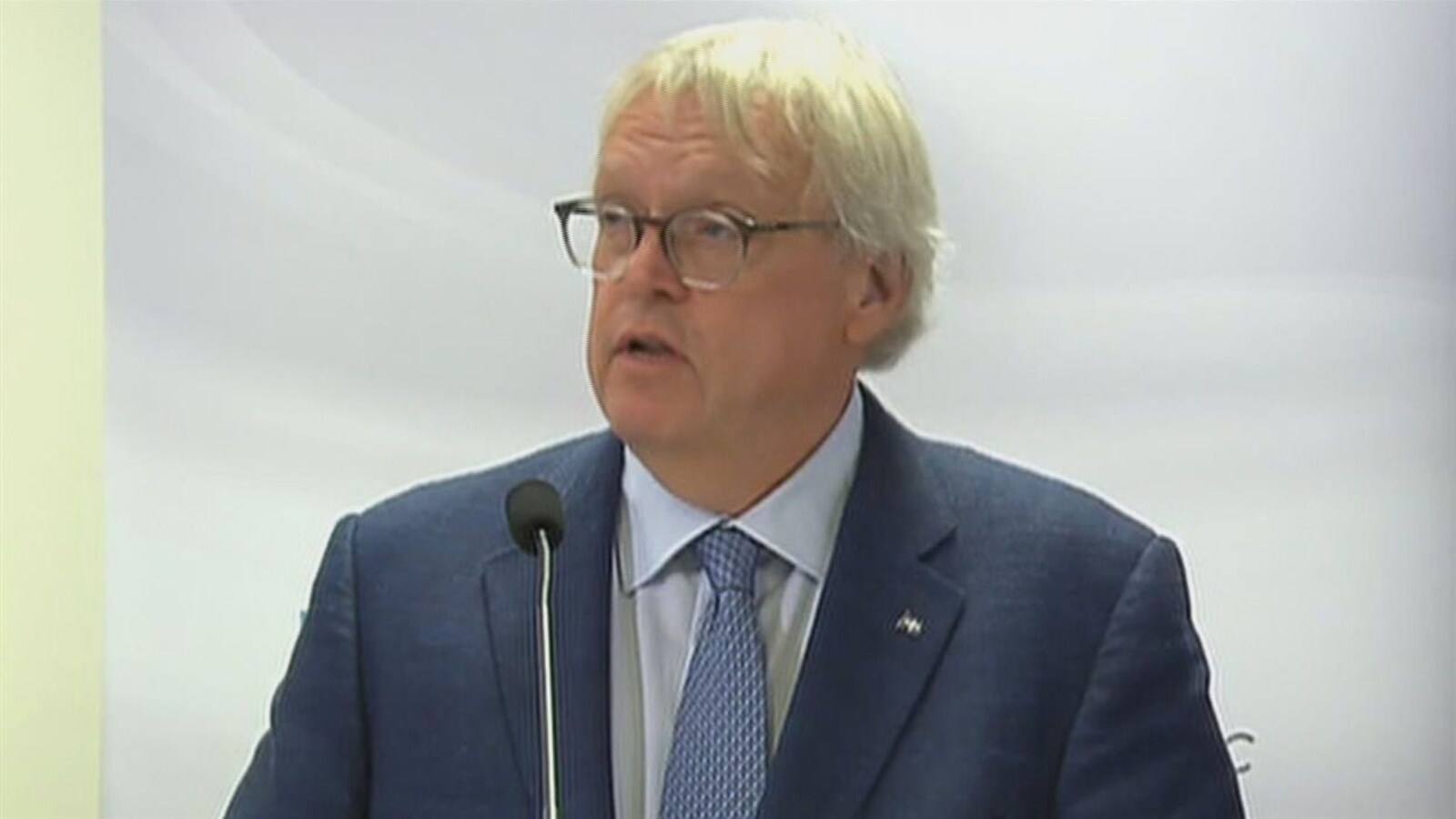 Le ministre de la Santé Gaétan Barrette