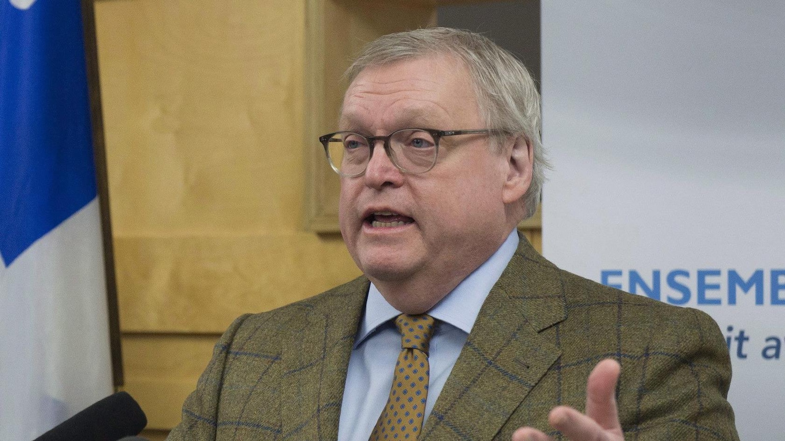 Le ministre de la Santé Gaétan Barrette.