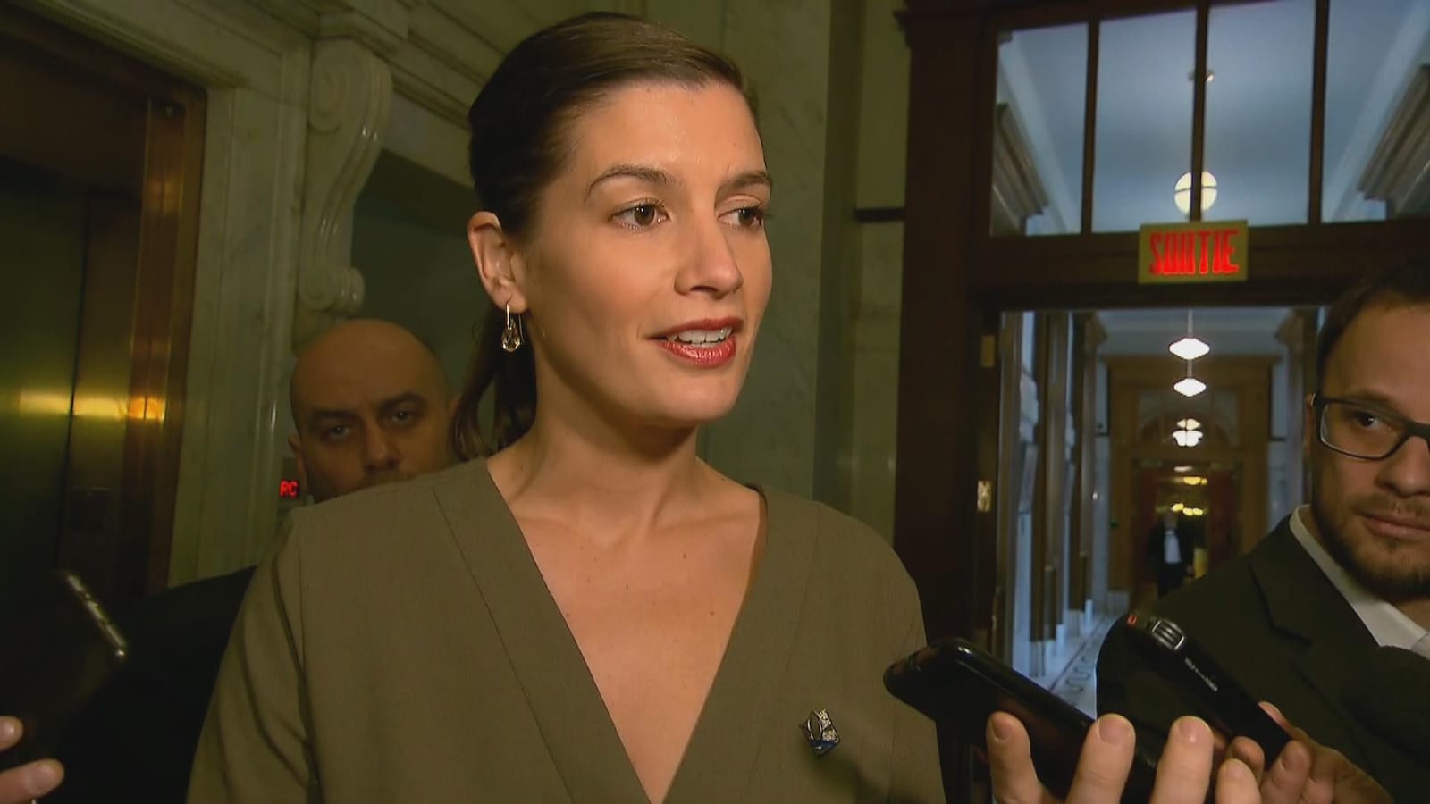 La ministre responsable de la région de la Capitale-Nationale, Geneviève Guilbault.