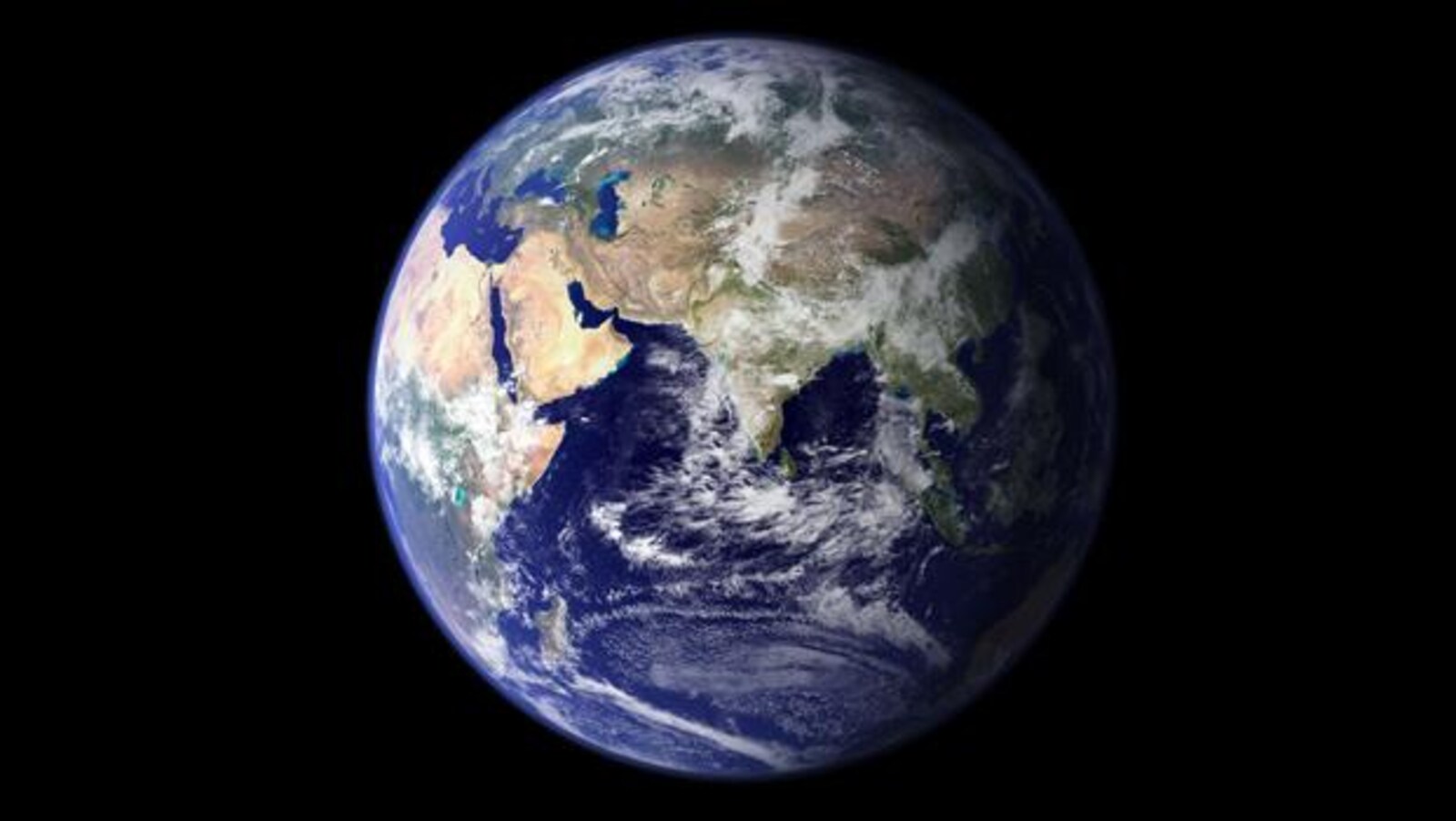 Image de la Terre vue de l'espace