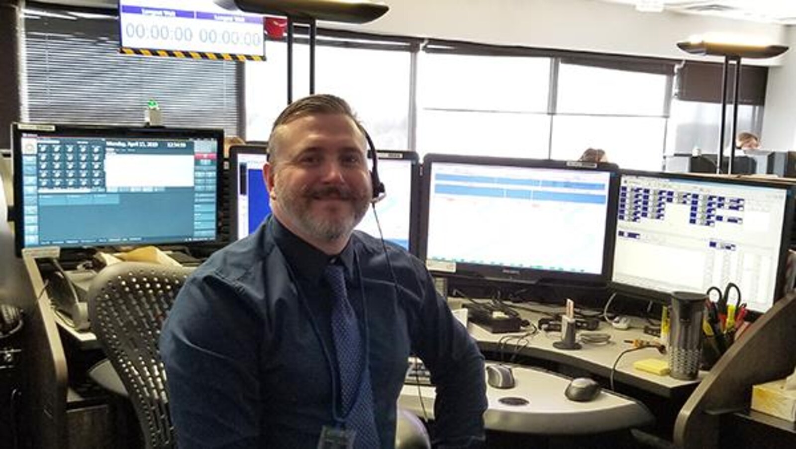 René Gougeon, opérateur d’urgence à Gendarmerie royale du Canada.