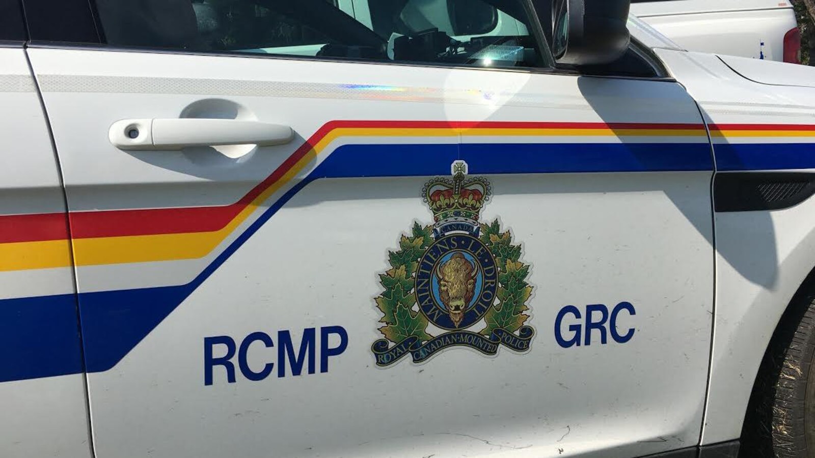 Des voitures de la Gendarmerie royale du Canada.