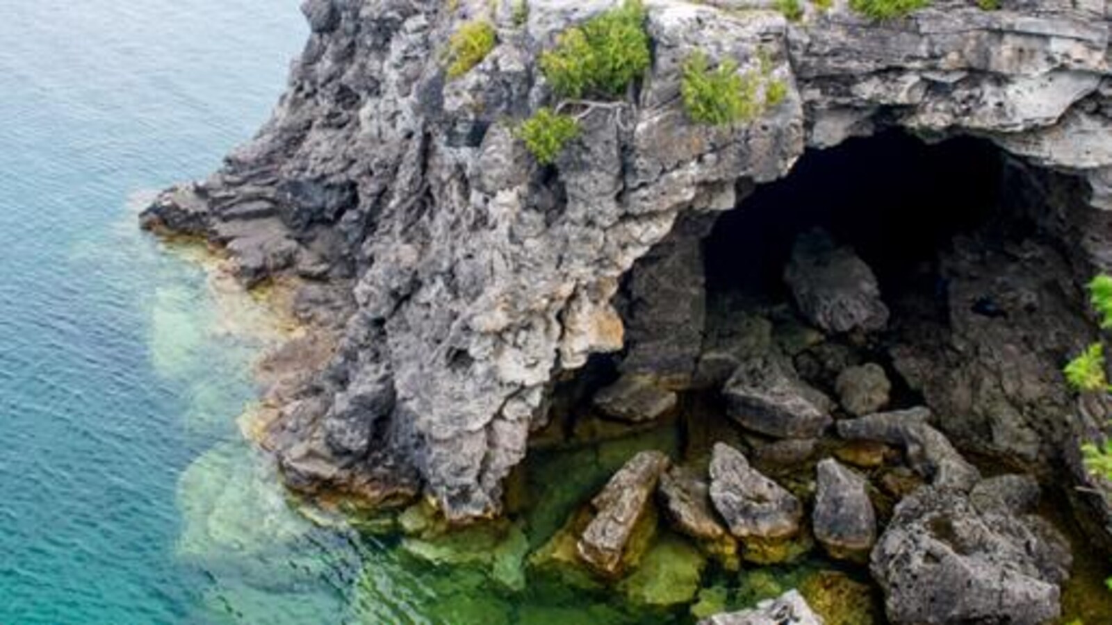 La grotte du parc national de la Péninsule-Bruce