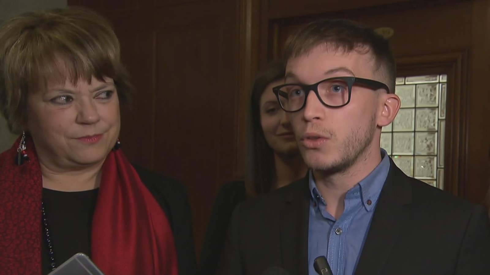 Hélène David et Eddy Larouche