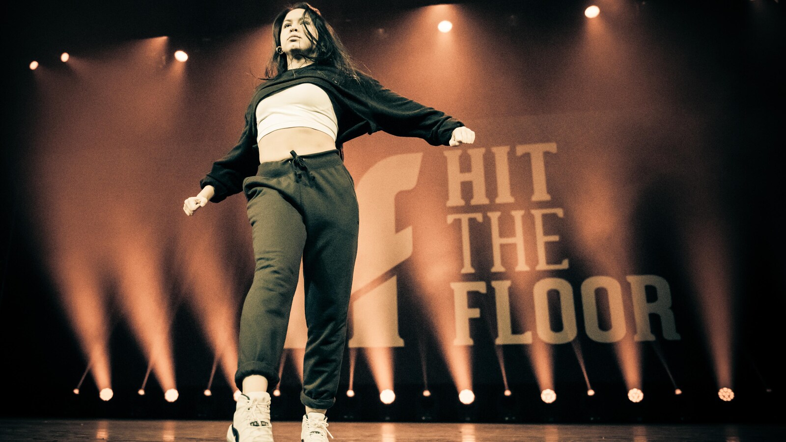 Taliana Noronha Robin, ambassadrice 2018 de l'événement Hit The Floor. Belle danseuse Hip Hop de 17 ans.
