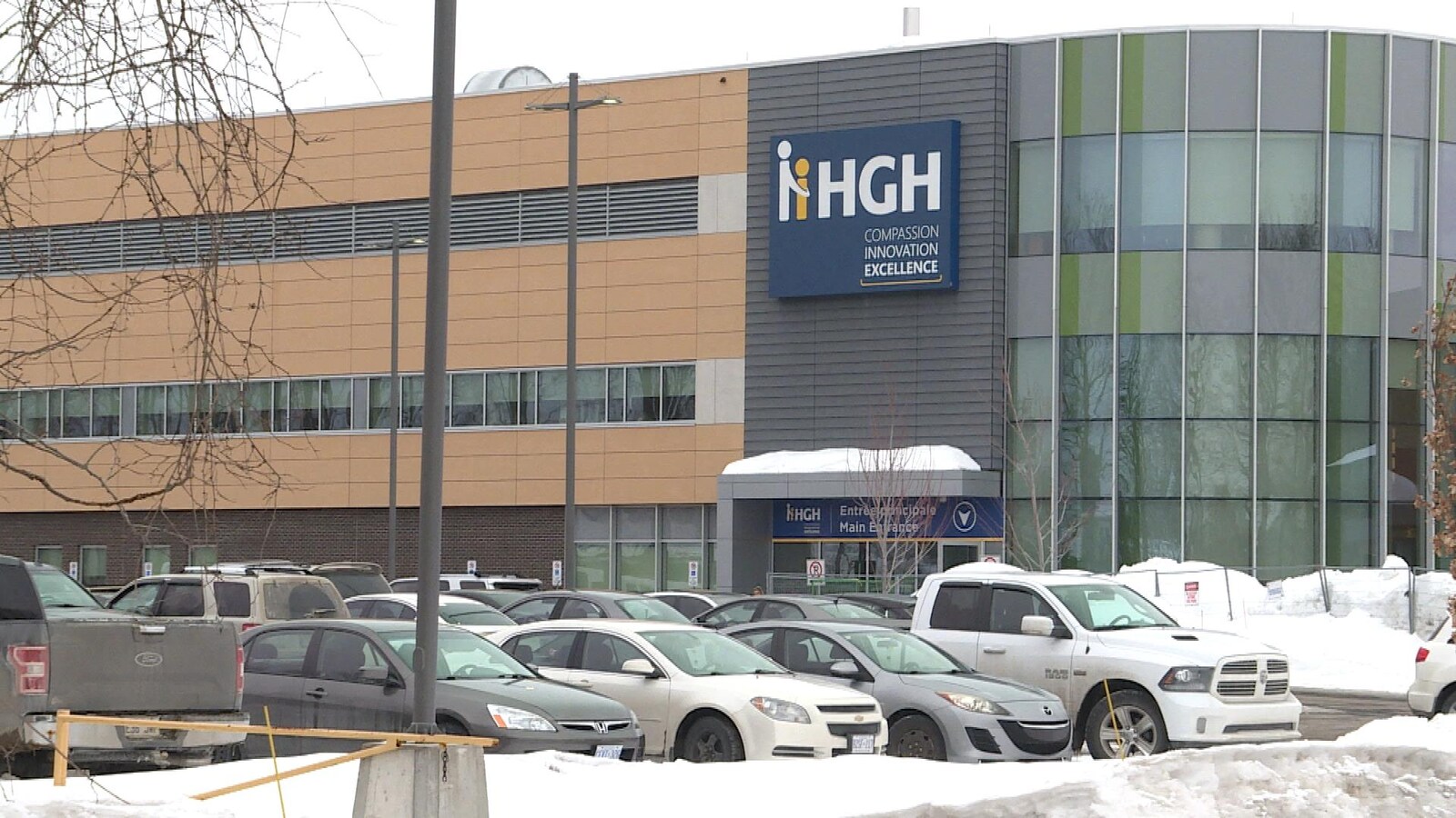 L'Hôpital général de Hawkesbury.