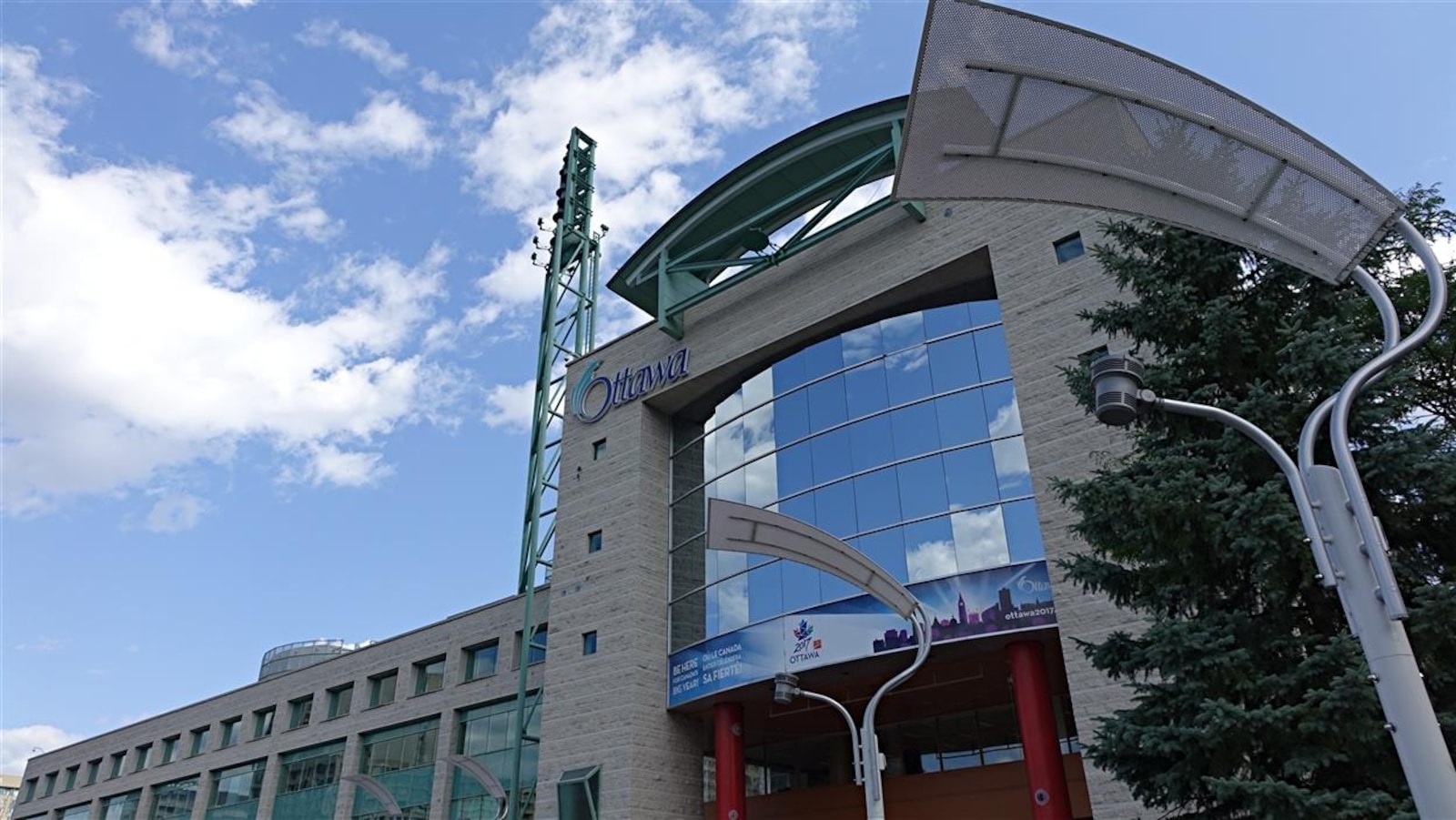 La façade de l'hôtel de ville d'Ottawa. (Archives)