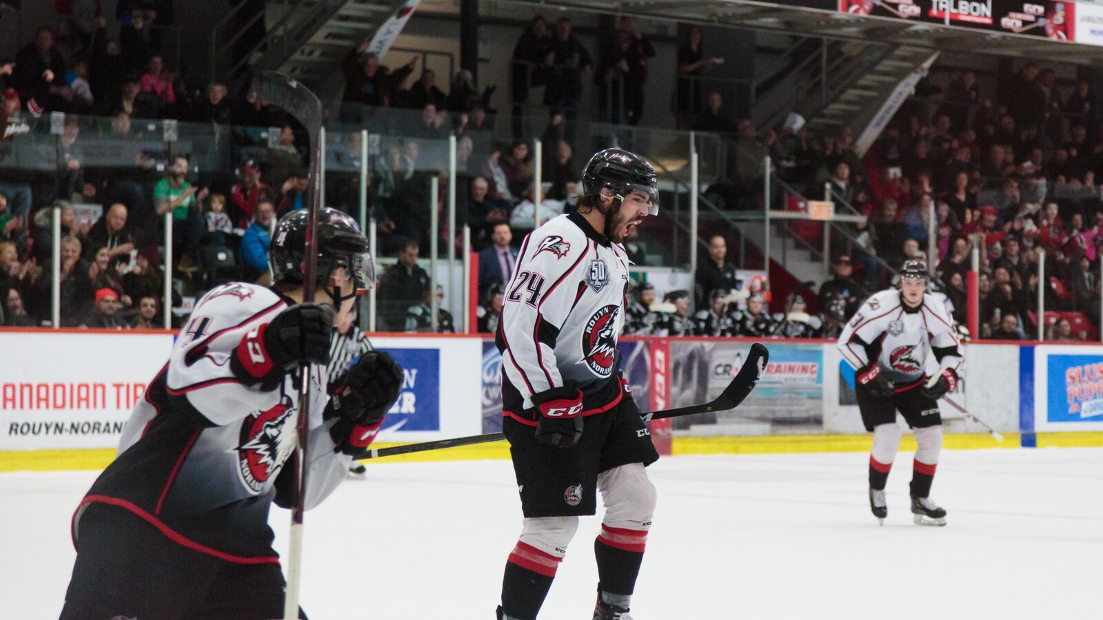 un joueurs de hockey