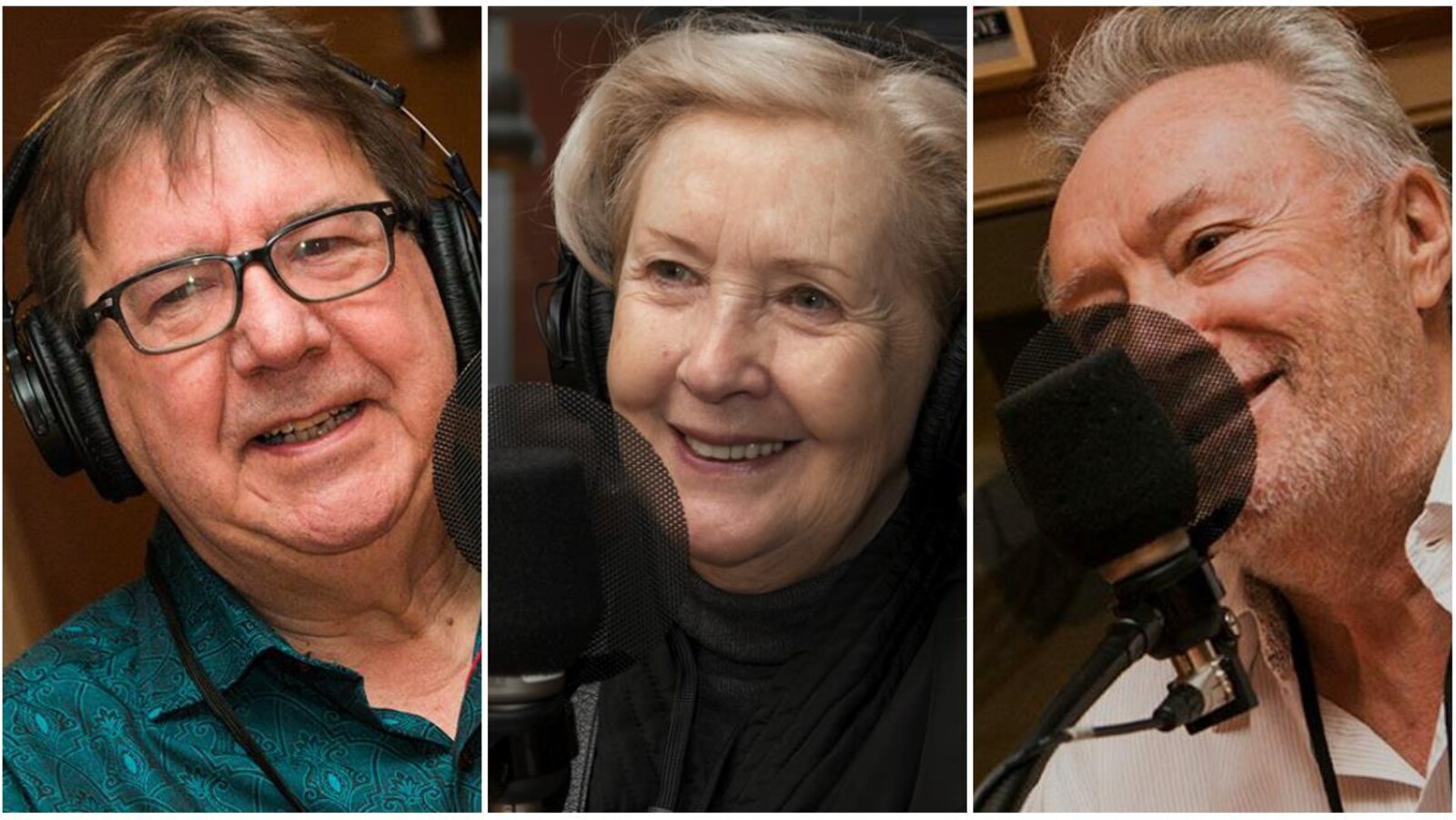 Rémy Girard, Andrée Lachapelle et Gilbert Sicotte.