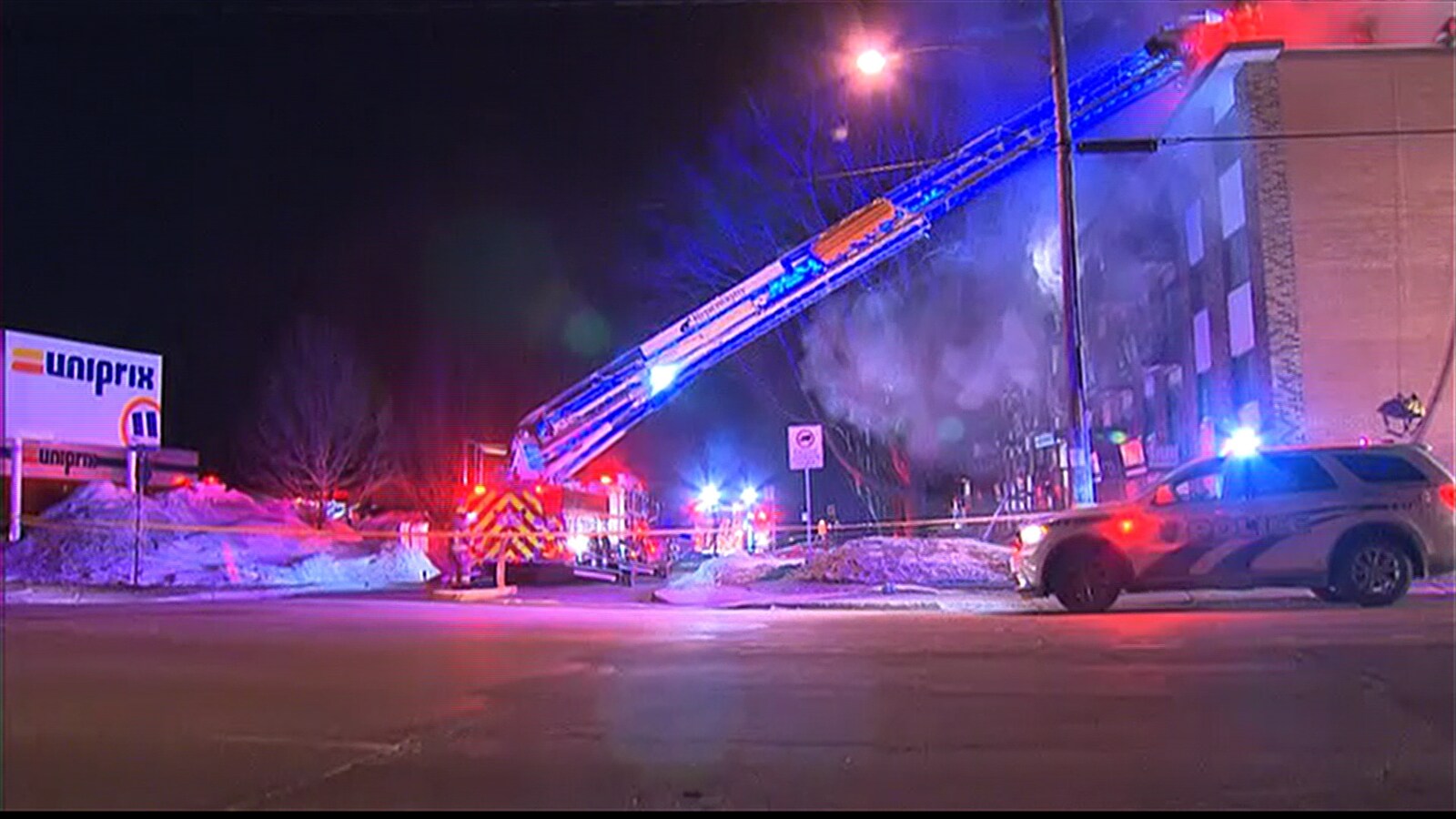 150 personnes évacuées à Repentigny en raison d'un incendie ICI Radio