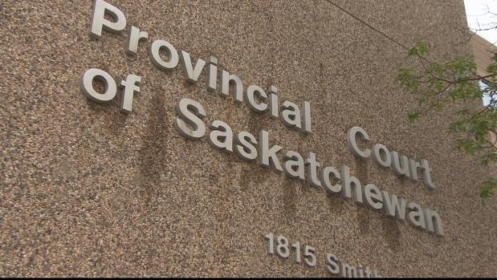 Un édifice de la Cour provinciale en Saskatchewan