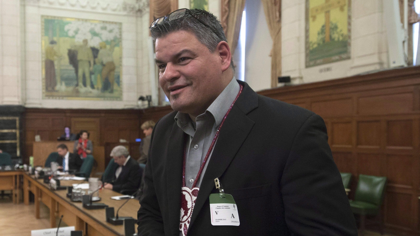 Le grand chef de l'Ontario Isadore Day