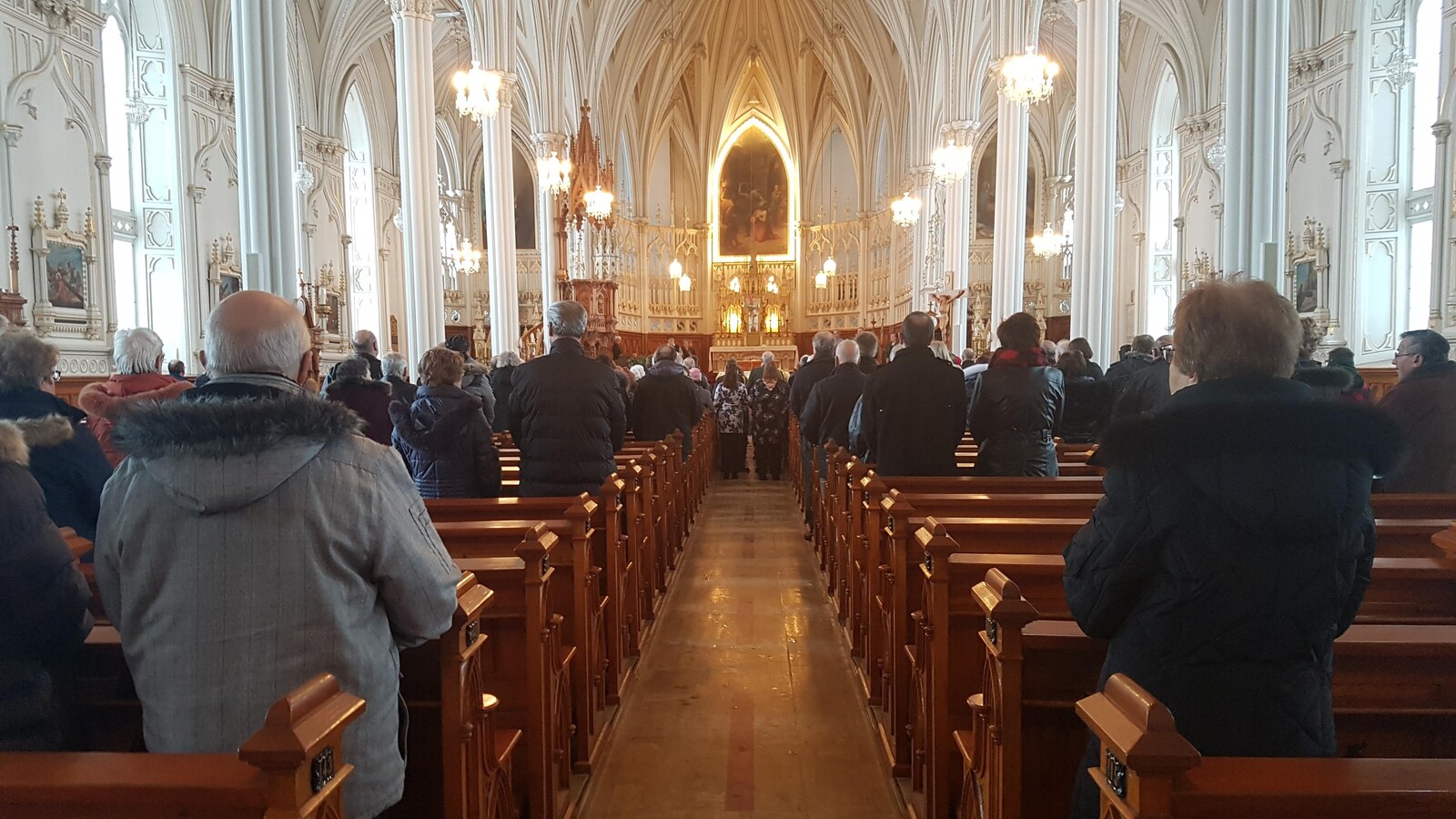 L'intérieur église de l'Isle Verte