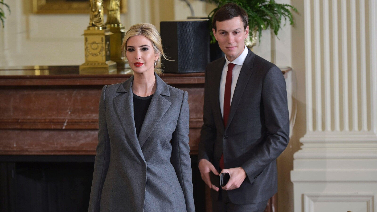 Ivanka Trump et son conjoint Jared Kushner.