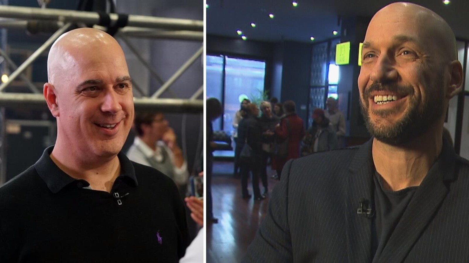 Portraits de Jean-François Blais et Martin Matte