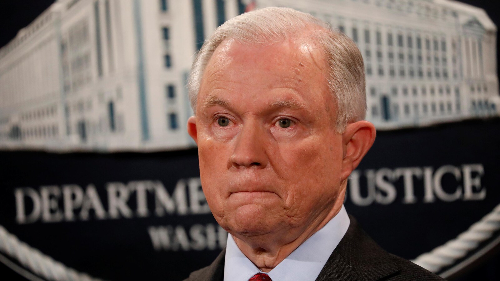 Le secrétaire américain à la Justice, Jeff Sessions