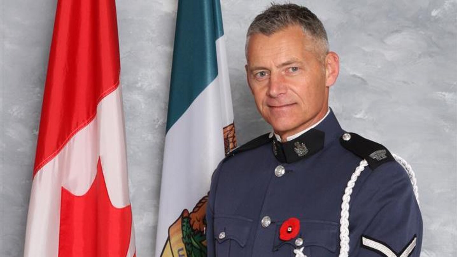 Photo officelle du sergent John Davidson de la police d'Abbottsford qui est décédé en service le 6 novembre 2017.