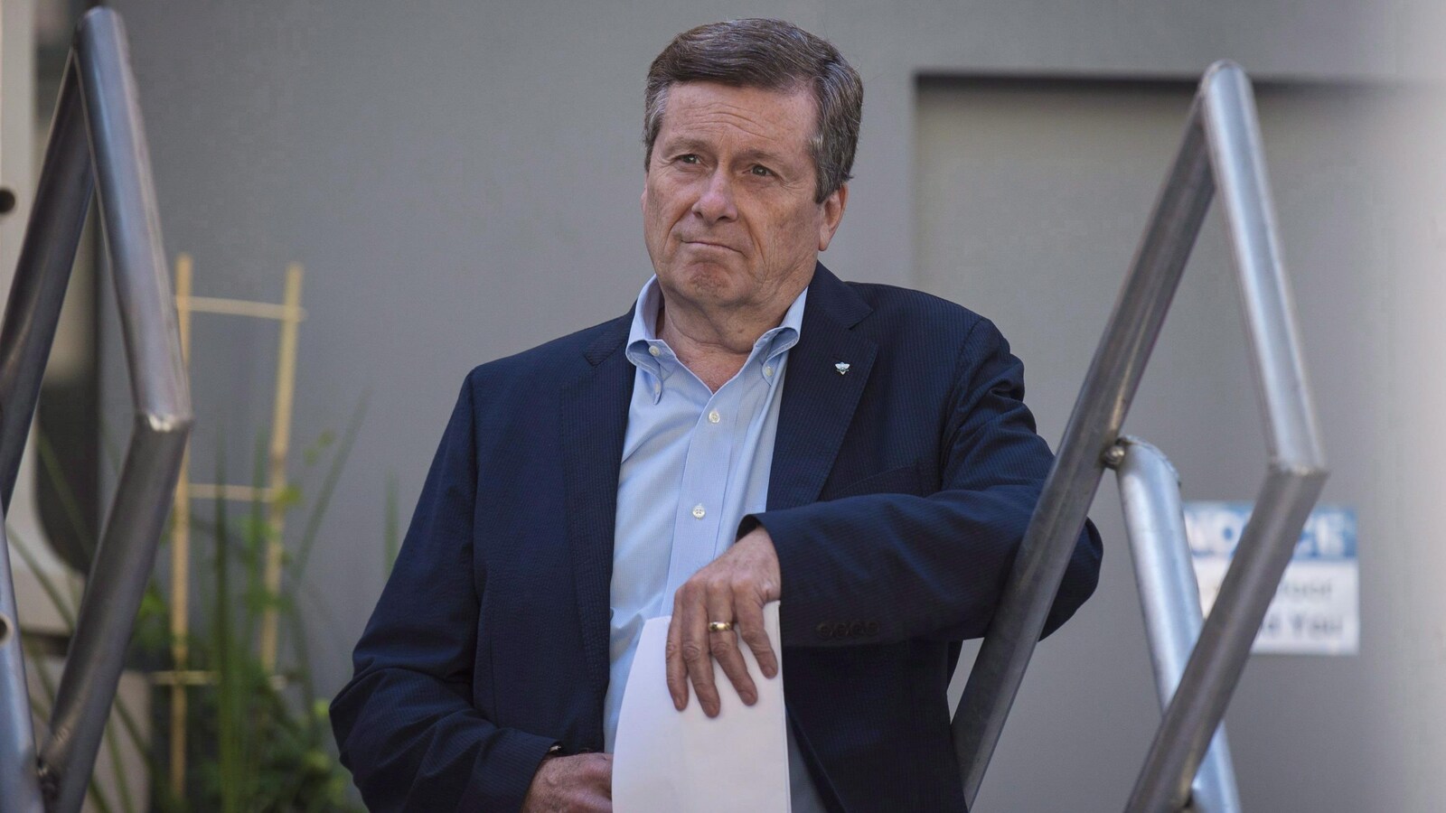 Le maire de Toronto, John Tory