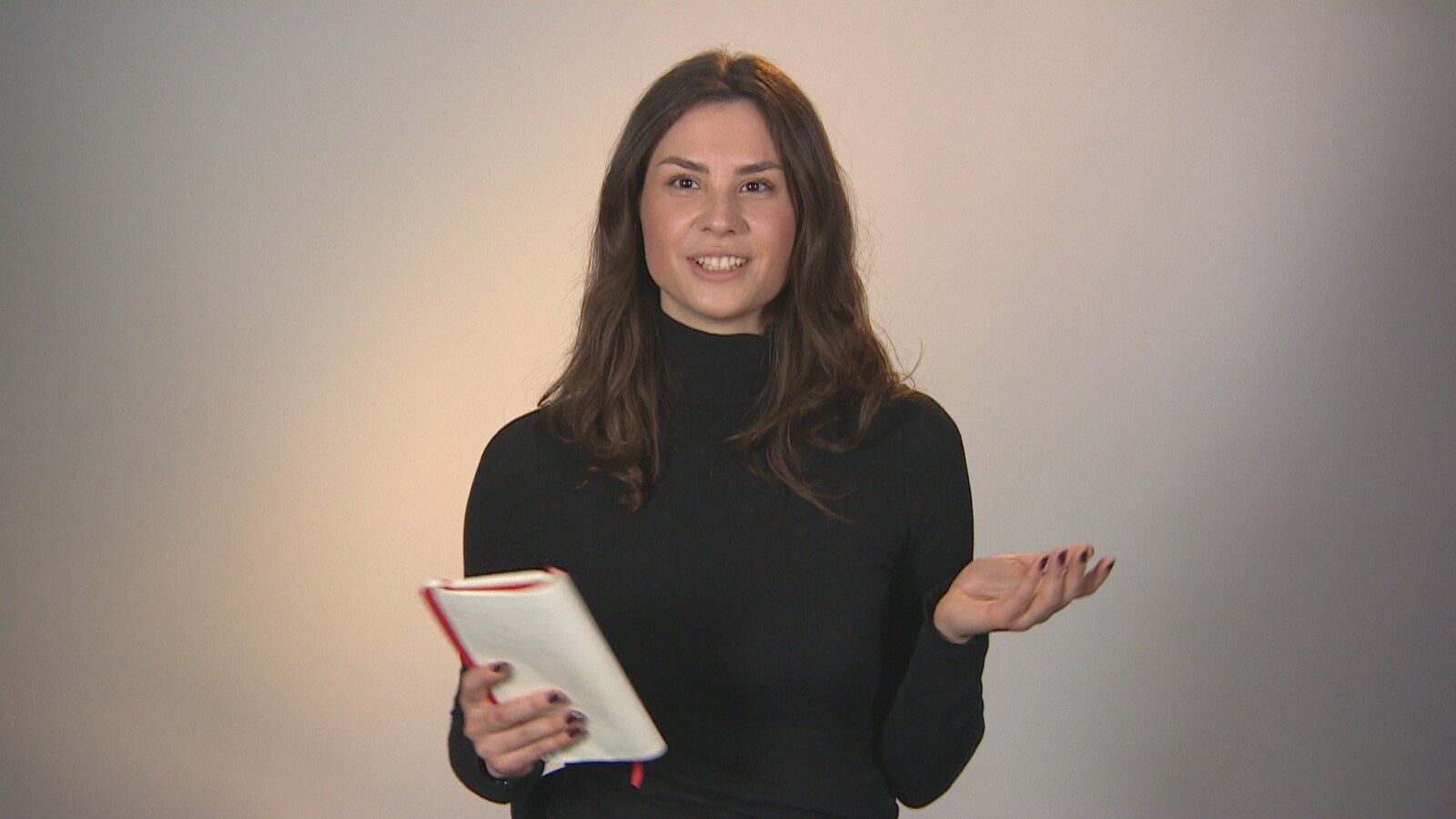 La journaliste Charlotte Mondoux-Fournier parle de son expérience devant la caméra.
