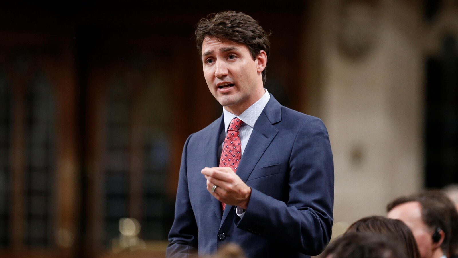 Le premier ministre Justin Trudeau, à la Chambre des communes.