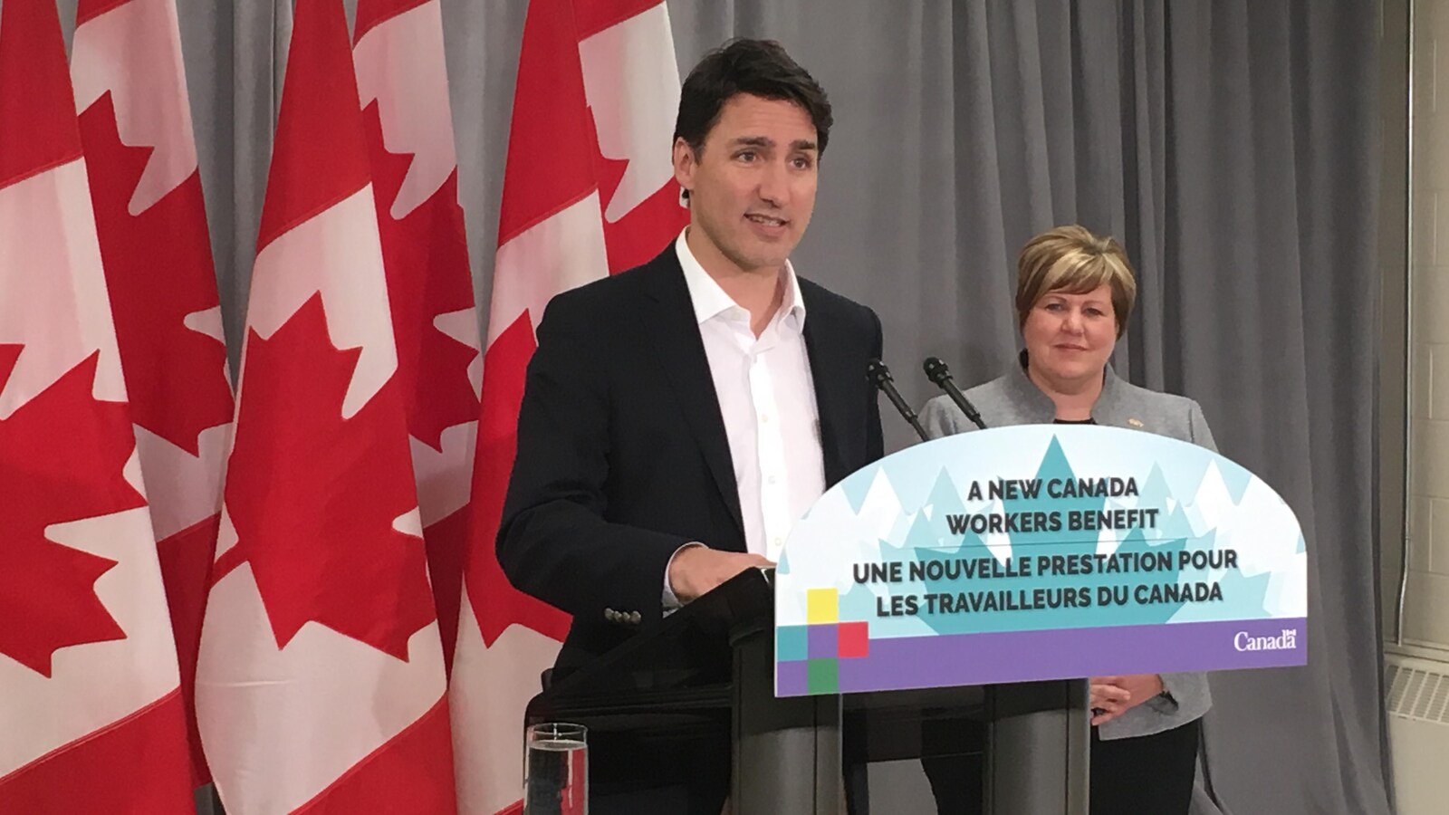 Justin Trudeau à Sussex, au Nouveau-Brunswick