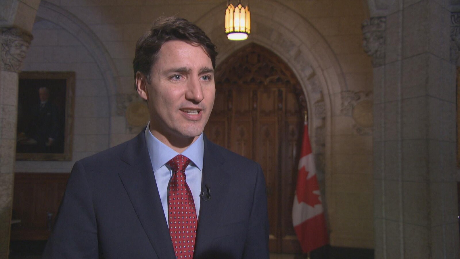 Le premier ministre Justin Trudeau en entrevue à l'émission « Les coulisses du pouvoir »