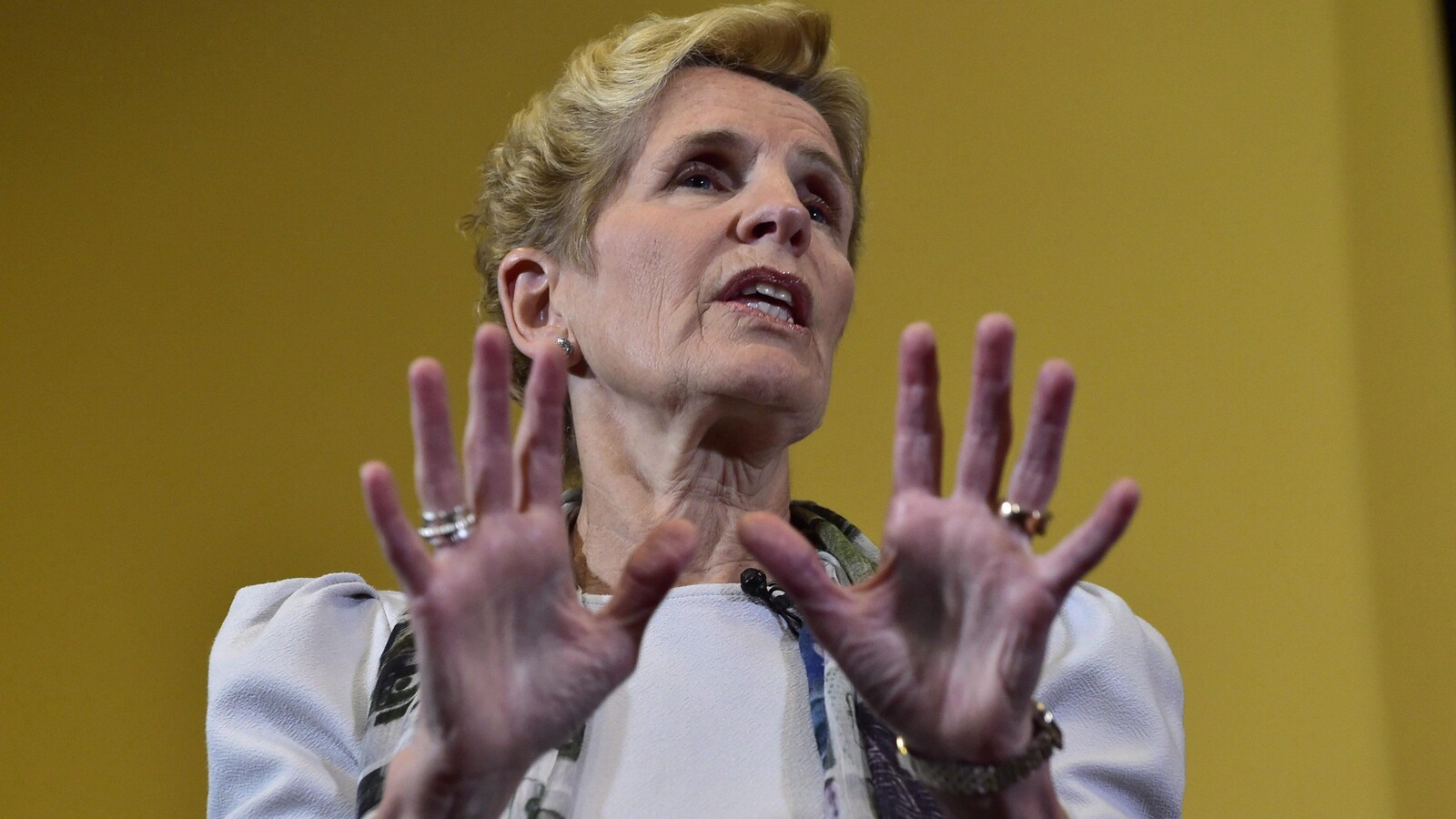 La première ministre de l'Ontario, Kathleen Wynne