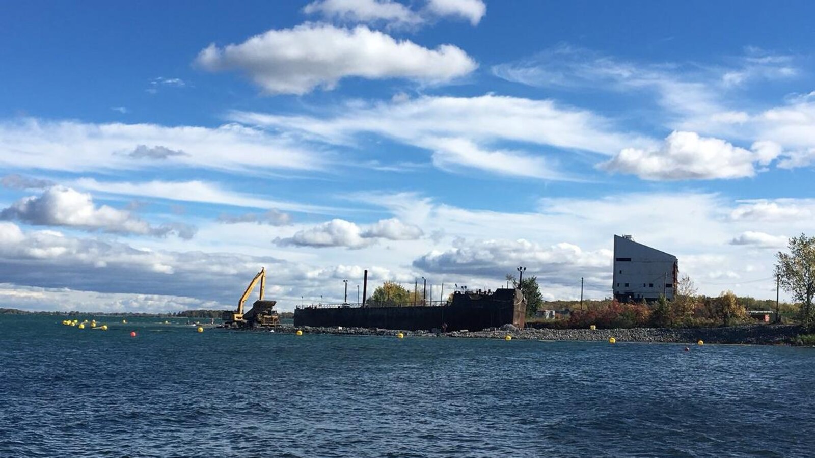 Les berges de Beauharnois.