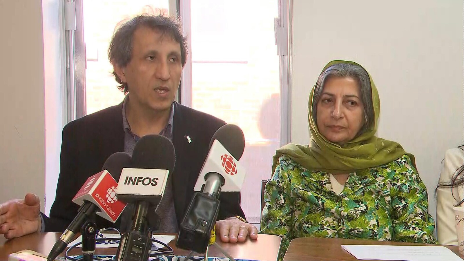 Amir Khadir et Roghayeh Azizi