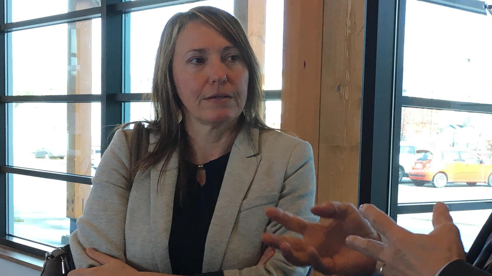 Pruddence Hannis, directrice de l'Institution Kiuna