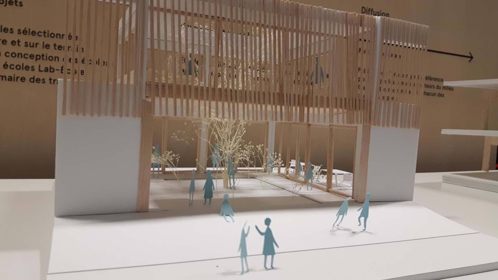 Maquette d'un projet de Lab-École