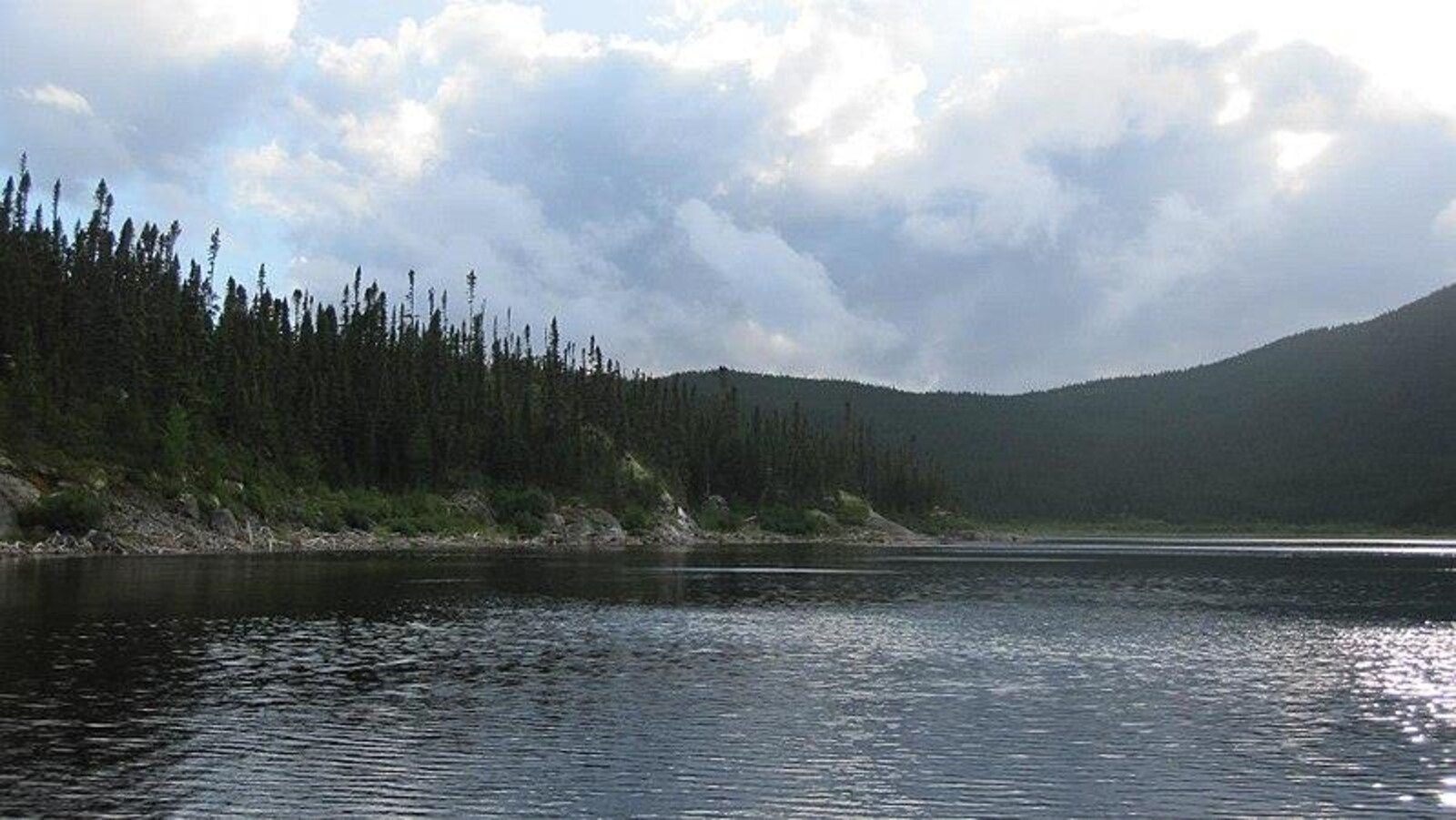 Le lac Cacaoui, sur le territoire de la Zec Matimek.
