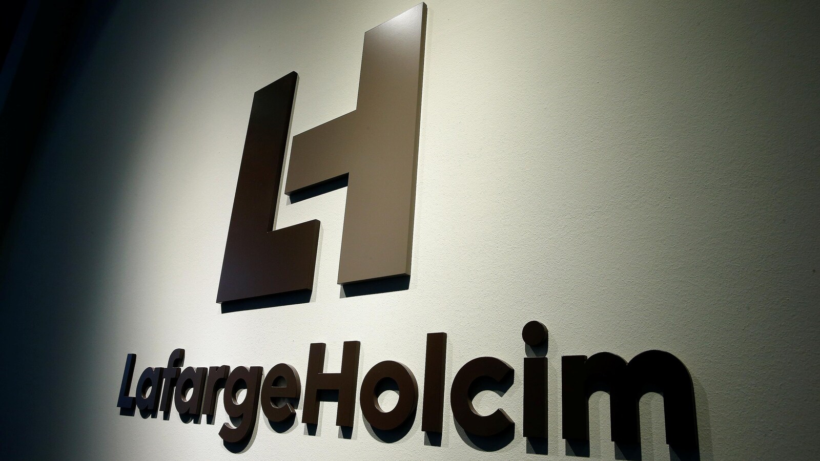 Le logo du cimentier LafargeHolcim