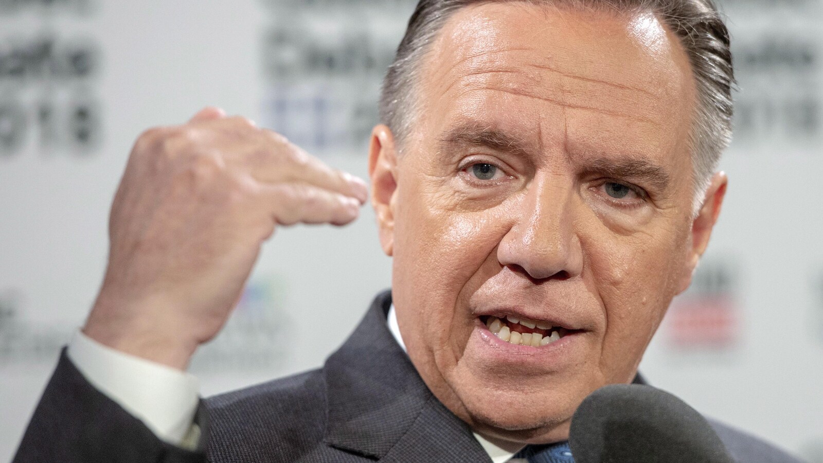 Le chef de la CAQ François Legault