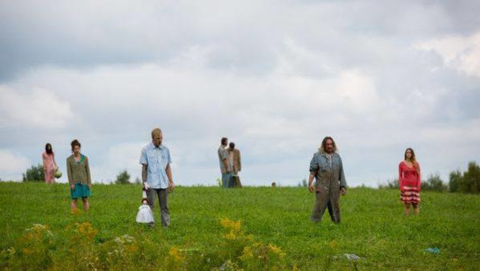 Une scène du film « Les affamés »
