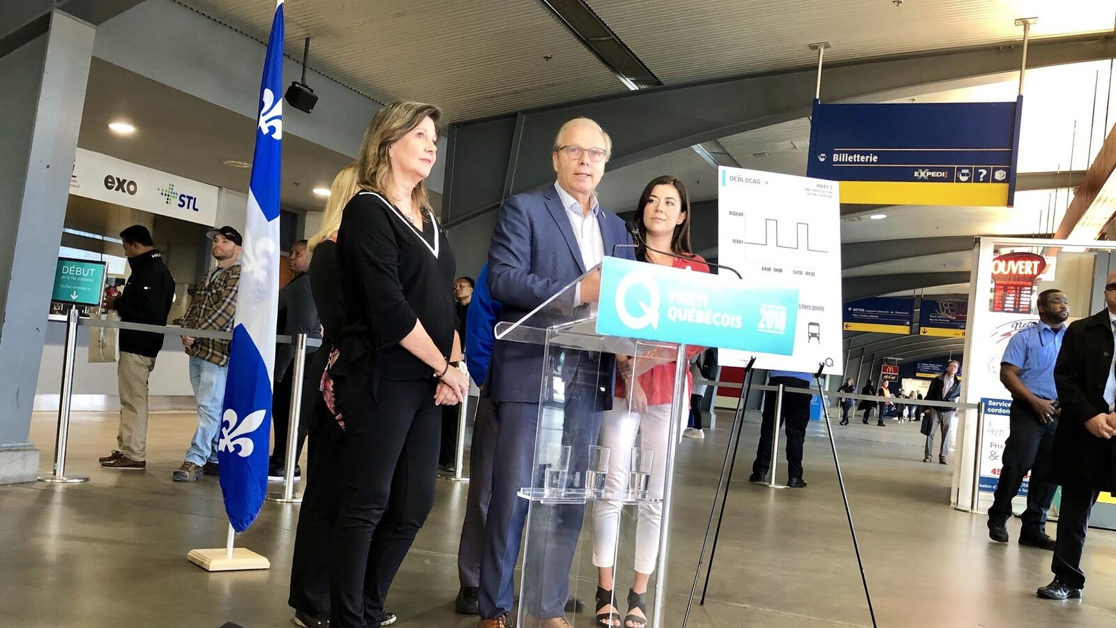 Le chef du Parti québécois Jean-François Lisée