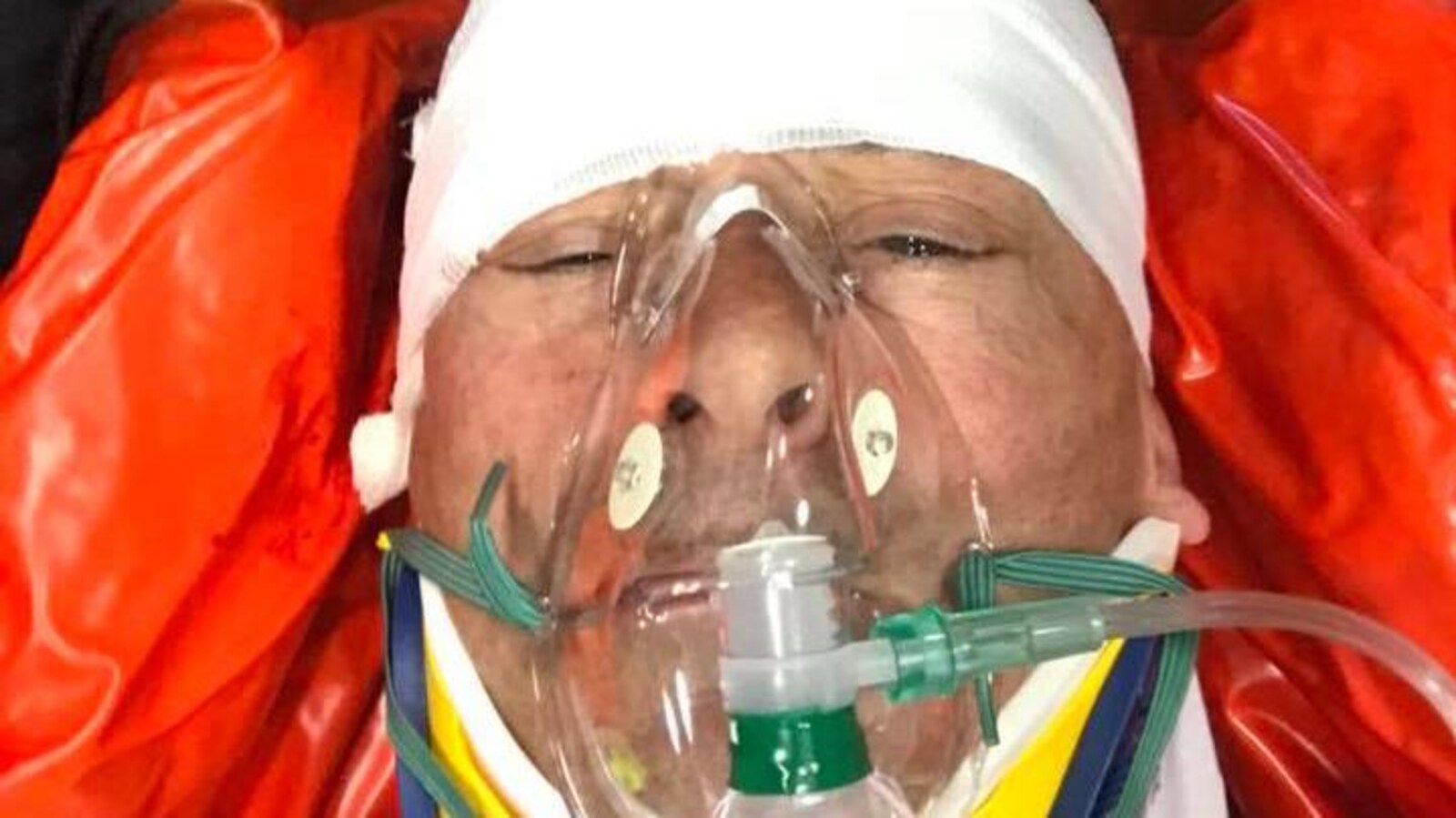 Louis Garneau a subi un accident de vélo.
