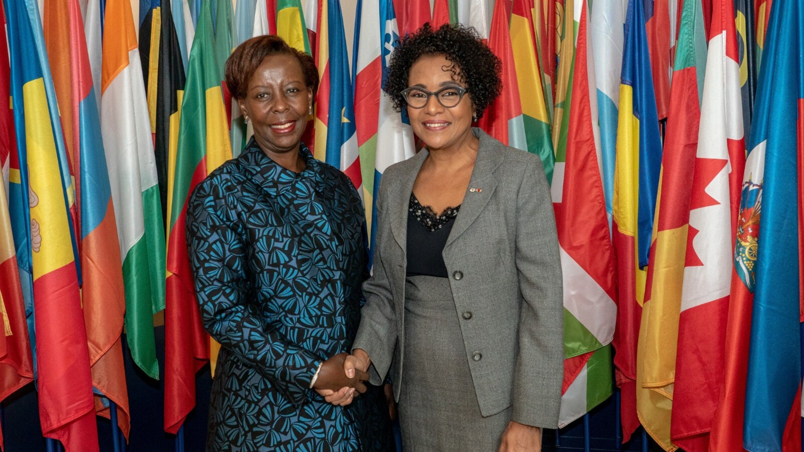 Louise Mushikiwabo et Michaëlle Jean