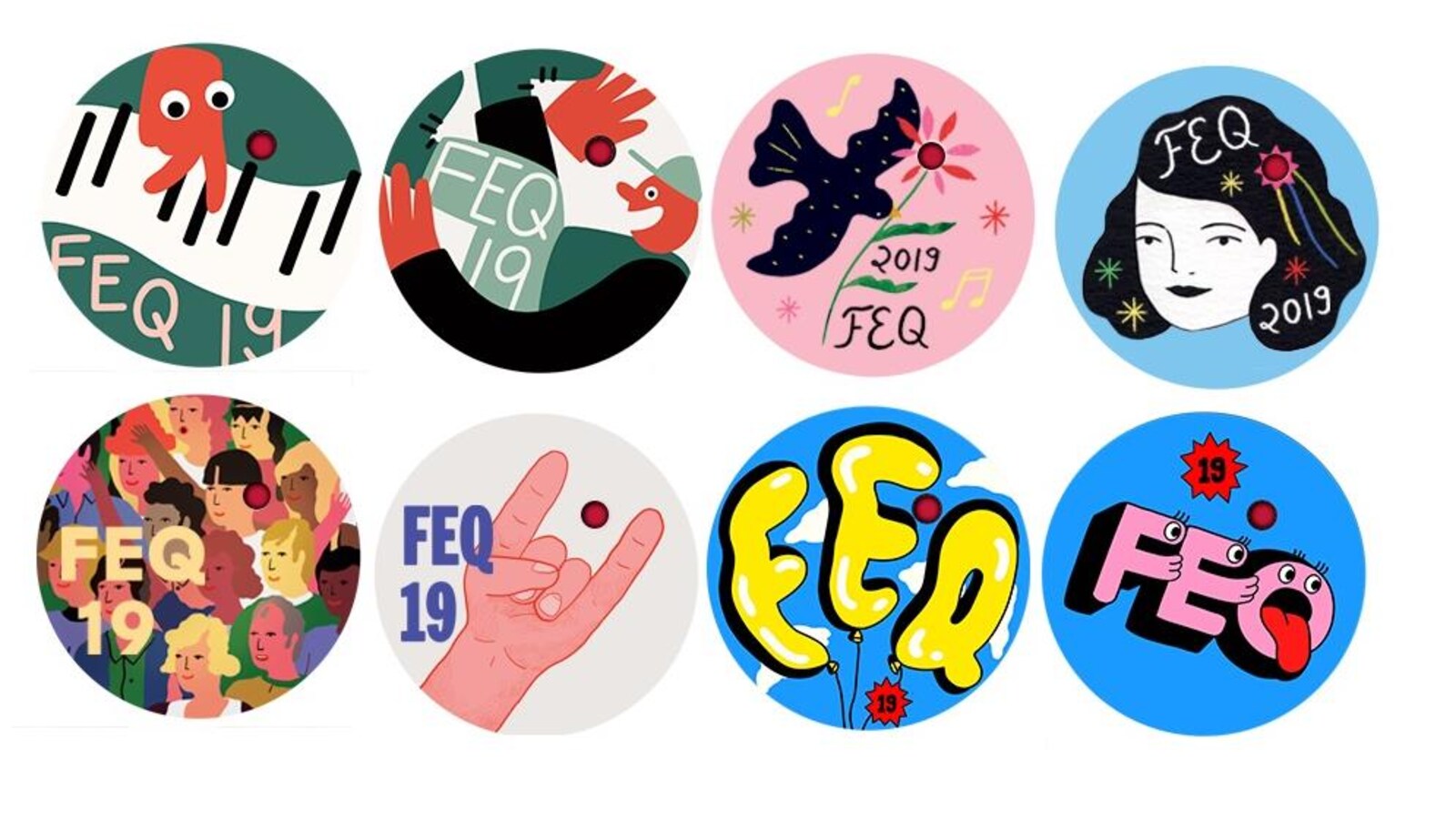 8 images de macarons pour le FEQ