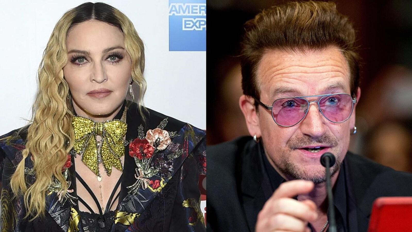 Madonna et Bono