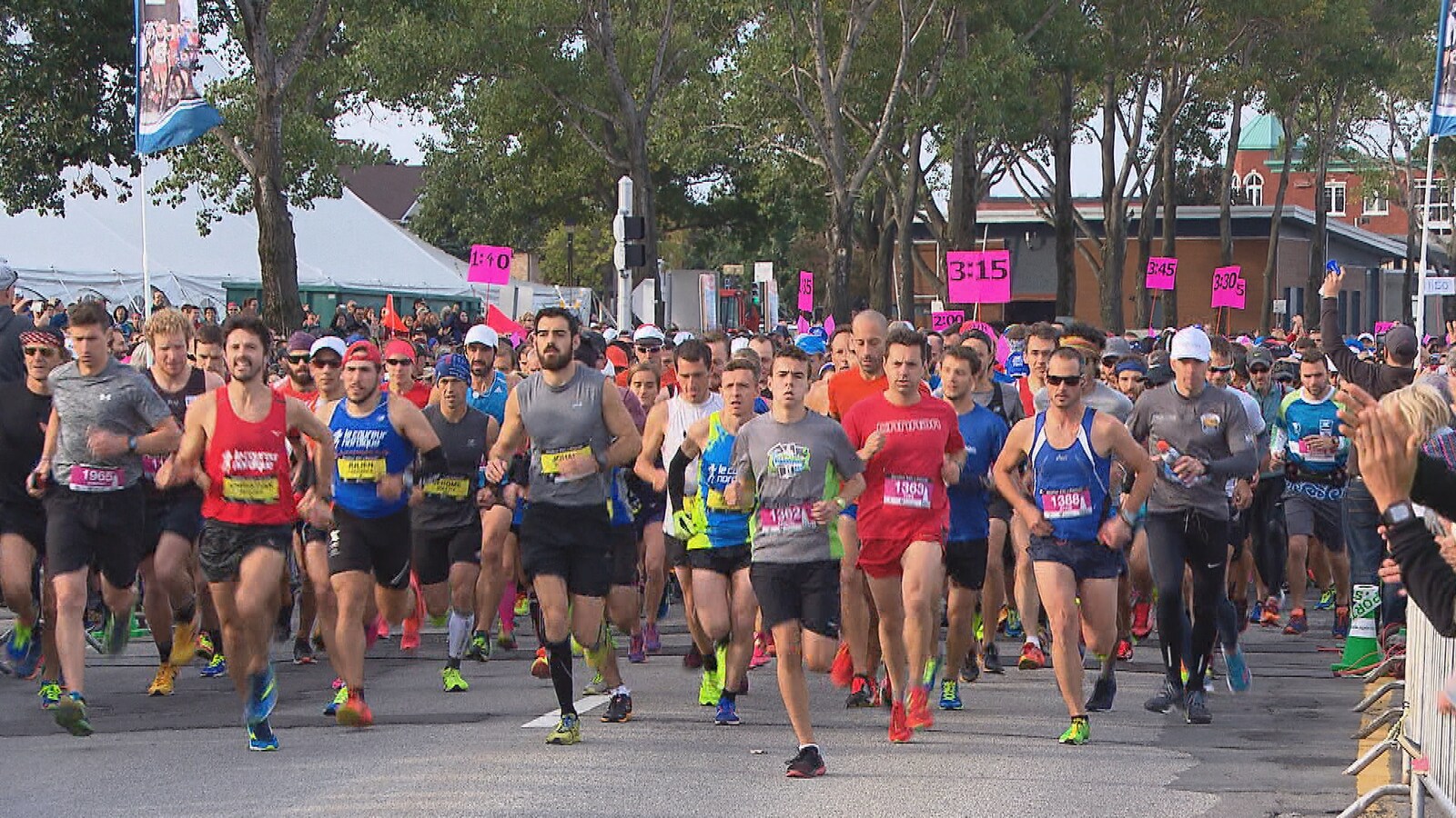 Le marathon de Rimouski en 2016